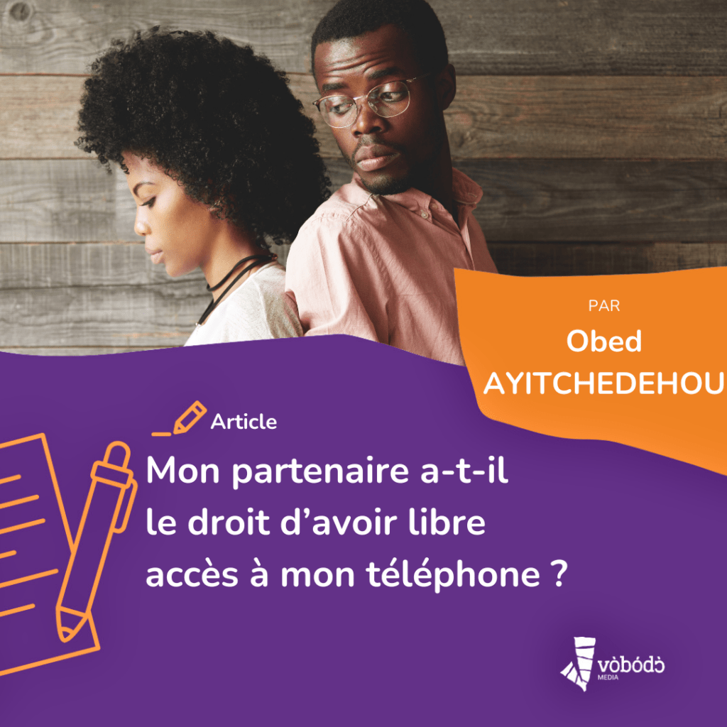 Mon partenaire doit-il avoir accès à mon téléphone ?