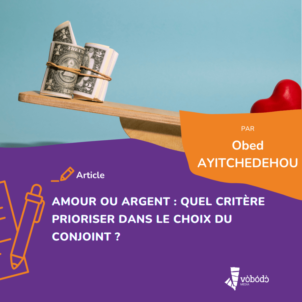 Amour ou Argent